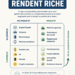 Un graphique illustrant la croissance d'un portefeuille d'actifs financiers