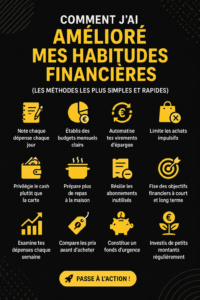 Femme examinant ses finances avec un ordinateur et un calendrier, mettant en œuvre des habitudes financières.