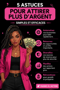 Femme réfléchissant à des solutions pour augmenter ses revenus, avec un carnet et un stylo.