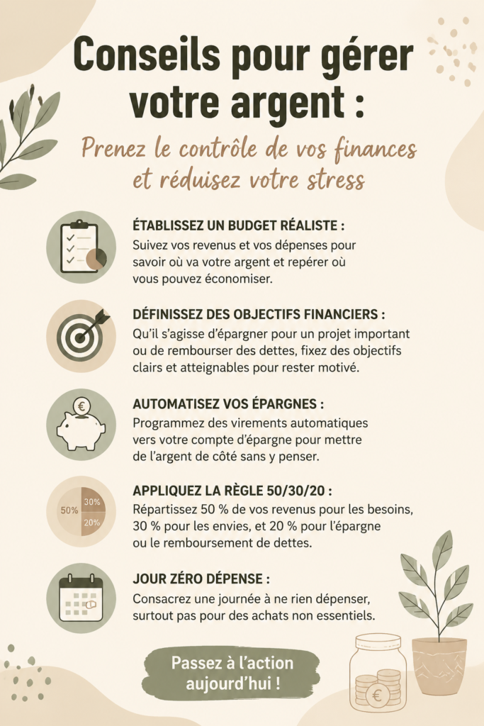 Une femme examinant son budget avec calme et sérénité.