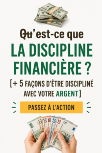 Graphique présentant les clés de la discipline financière pour les femmes.