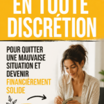 Une femme souriante qui compte de l'argent dans un environnement calme et serein.