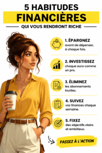 Femme examinant ses finances avec des outils de gestion