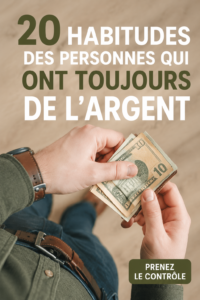 Illustration d'une femme joyeuse tenant un porte-monnaie avec des pièces.