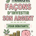 Femme consultant des ressources numériques sur l'investissement à son bureau.