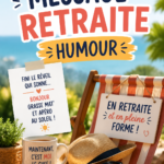 Messages humoristiques pour célébrer la retraite avec un sourire