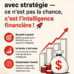 Image d'une femme examinant des graphiques financiers avec confiance, représentant l'investissement intelligent.