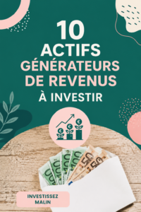 Une femme examine des graphiques financiers liés à des actifs générateurs de revenus.