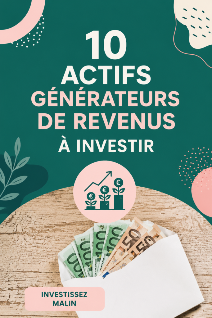 Une femme examine des graphiques financiers liés à des actifs générateurs de revenus.