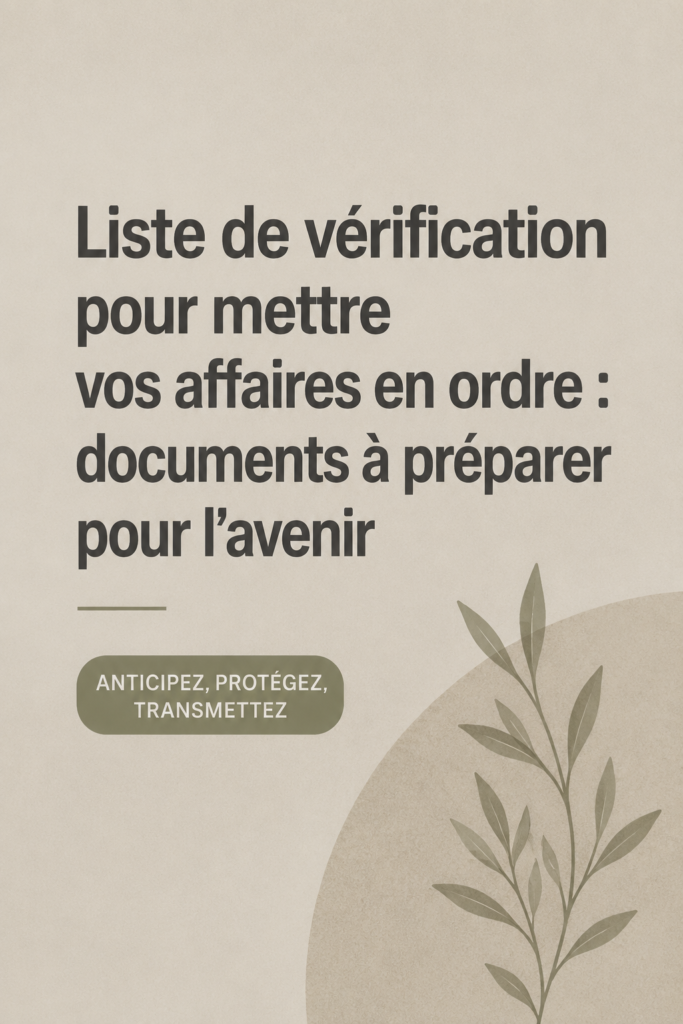 Une femme consultante examine des documents importants pour la planification de son patrimoine.