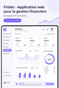 Femme utilisant une application de gestion financière sur son smartphone