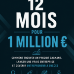 Image illustrant un graphique de croissance financière vers un million en 12 mois.