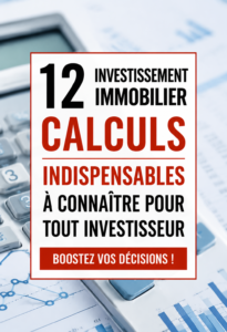Femme pensant à des calculs d'investissement immobilier avec des graphiques