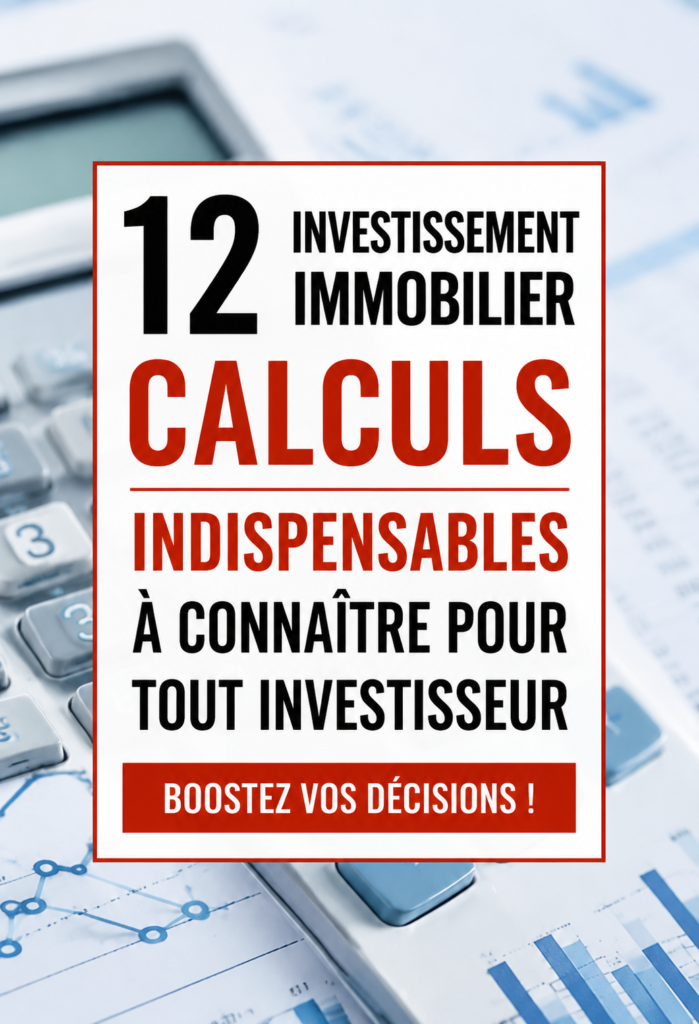 Femme pensant à des calculs d'investissement immobilier avec des graphiques