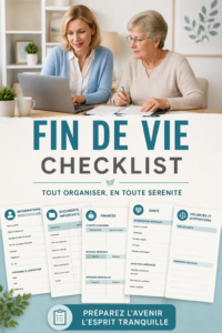 Checklist essentielle pour une fin de vie sereine, entourée d'un cadre apaisant.