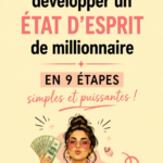 Femme méditant pour développer une mentalité de millionnaire
