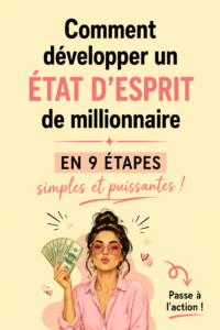 Femme méditant pour développer une mentalité de millionnaire