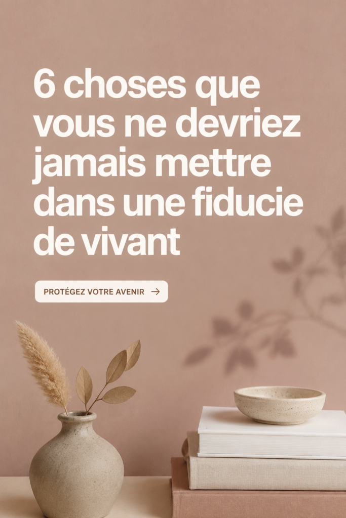 Une femme réfléchissant à sa succession tout en consultant des documents légaux pour sa fiducie.