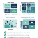 Femme d'affaires examinant des produits pour leur gestion efficace