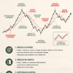 Femme examinant des graphiques financiers, symbolisant l'analyse du ratio risque-récompense en investissement.