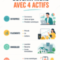 Femme consultante en investissant dans des actifs financiers