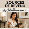Infographie sur les 7 sources de revenus des millionnaires