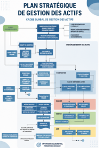 Illustration d'un plan stratégique de gestion d'actifs
