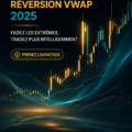 Graphique illustrant la stratégie de réversion VWAP pour le trading en 2025.