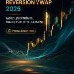 Graphique illustrant la stratégie de réversion VWAP pour le trading en 2025.