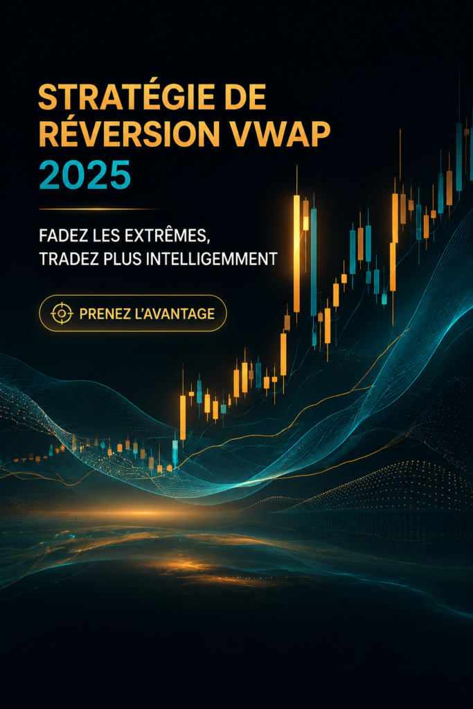 Graphique illustrant la stratégie de réversion VWAP pour le trading en 2025.