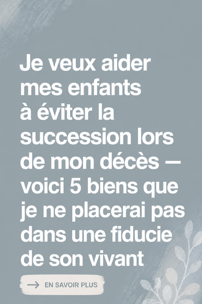 Illustration d'une femme réfléchissant à sa succession avec des papiers de patrimoine sur la table.