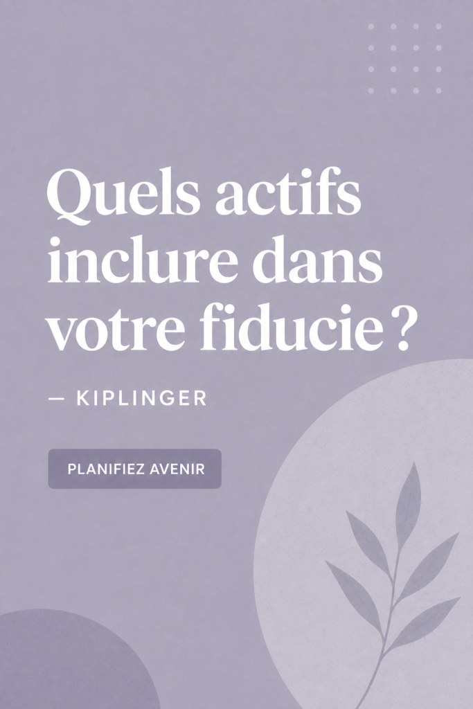 Photo représentant des biens immobiliers à inclure dans une fiducie, illustrant le concept de patrimoine.