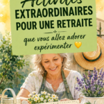 Femmes engagées dans des activités créatives à la retraite.