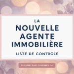 Vue d'un agent immobilier consulté avec sa checklist pour assurer une bonne gestion de ses tâches.