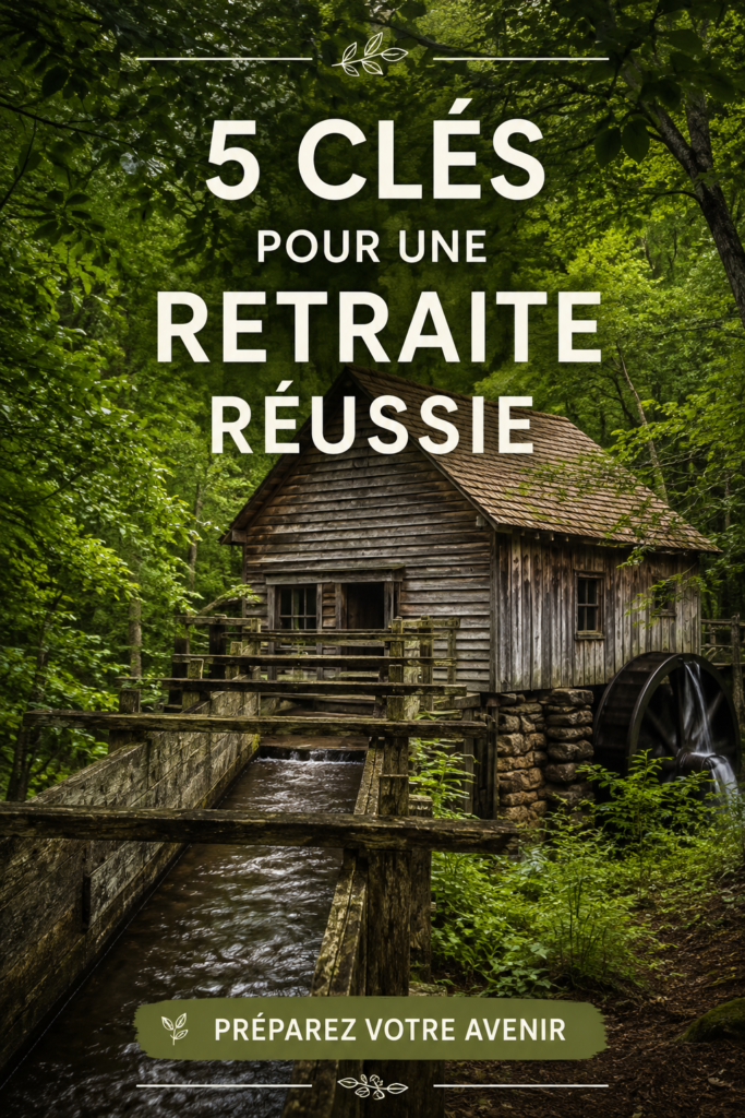 Femme heureuse profitant de sa retraite sereine, entourée de fleurs et de nature