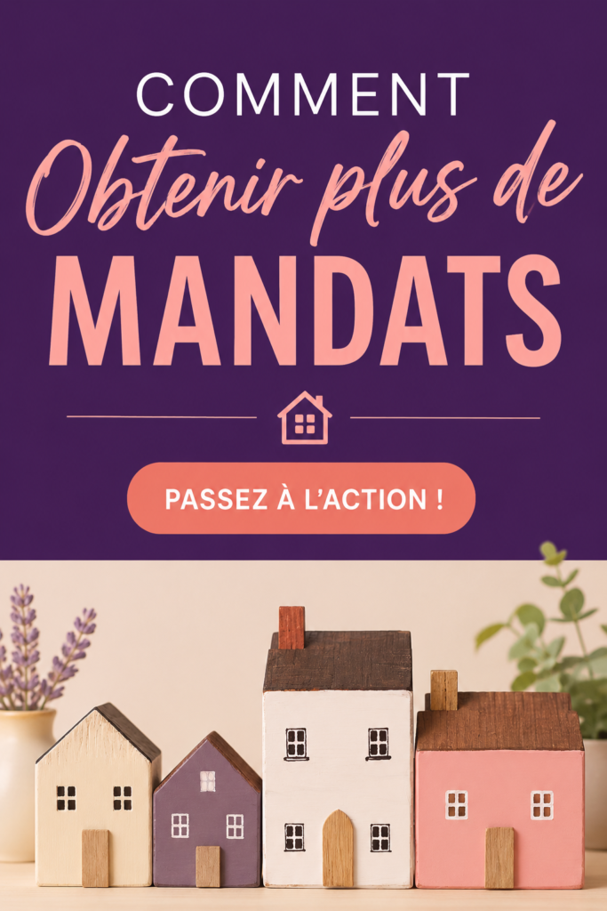 Femme agent immobilier consultant un client devant une maison à vendre, symbolisant la maximisation des annonces.