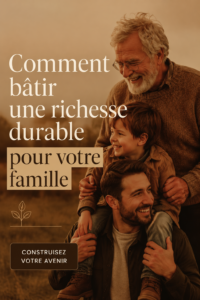 Une femme réfléchissant à la construction de son patrimoine familial