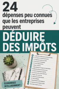 Femme d'affaires regardant des documents fiscaux sur son bureau, représentant la gestion des dépenses professionnelles.