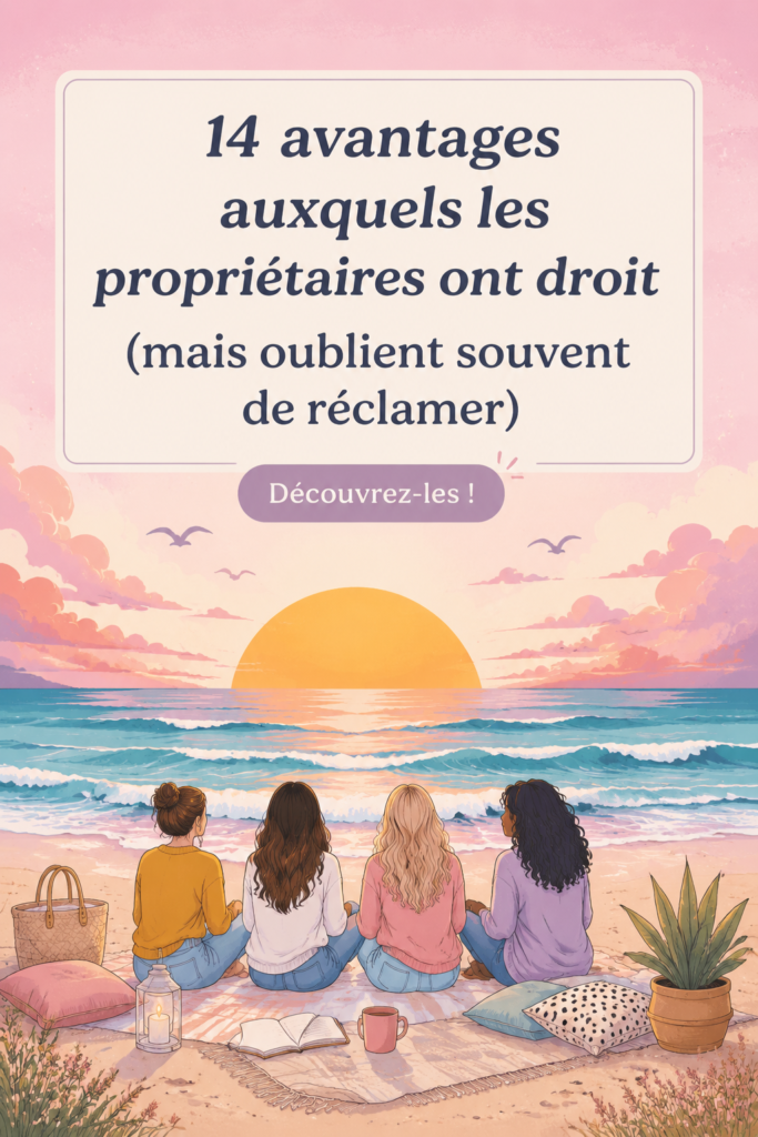 Propriétaire heureux découvrant ses droits et avantages immobiliers.