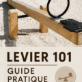Image illustrant le concept d'effet de levier en investissement immobilier, avec des graphiques et des symboles financiers.