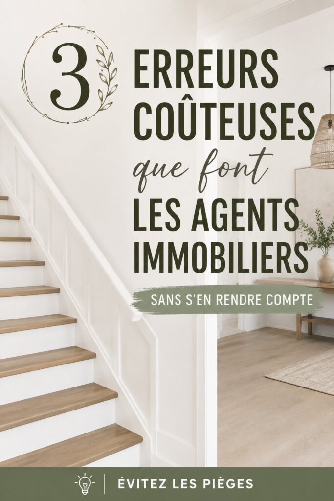 Une femme consulte son agent immobilier pour éviter les erreurs de vente.