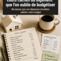 Illustration des frais cachés liés à l'immobilier