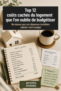 Illustration des frais cachés liés à l'immobilier