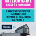 Femme réfléchissant à un investissement immobilier rentable