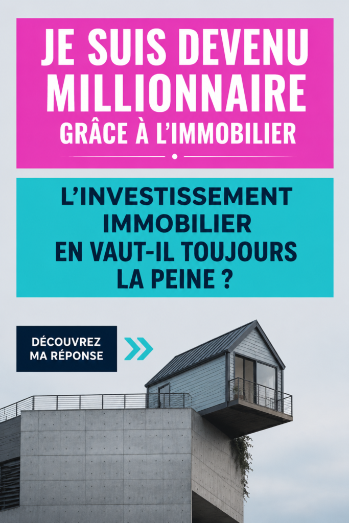 Femme réfléchissant à un investissement immobilier rentable