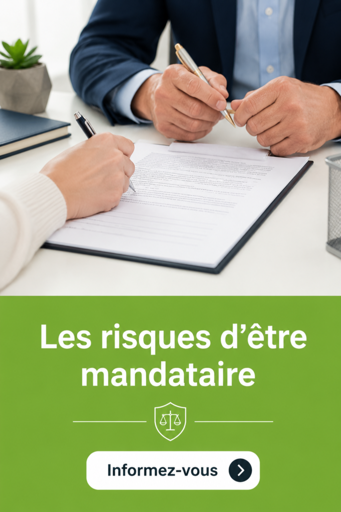 Femme discutant des enjeux de la procuration avec un conseiller financier.