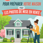 Préparation d'une maison pour des photos immobilières avec un éclairage naturel