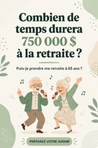 Un couple souriant planifiant leur retraite ensemble avec un ordinateur et des documents.