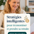 Vue d'une femme réfléchissant à des stratégies économiques pour anticiper sa retraite