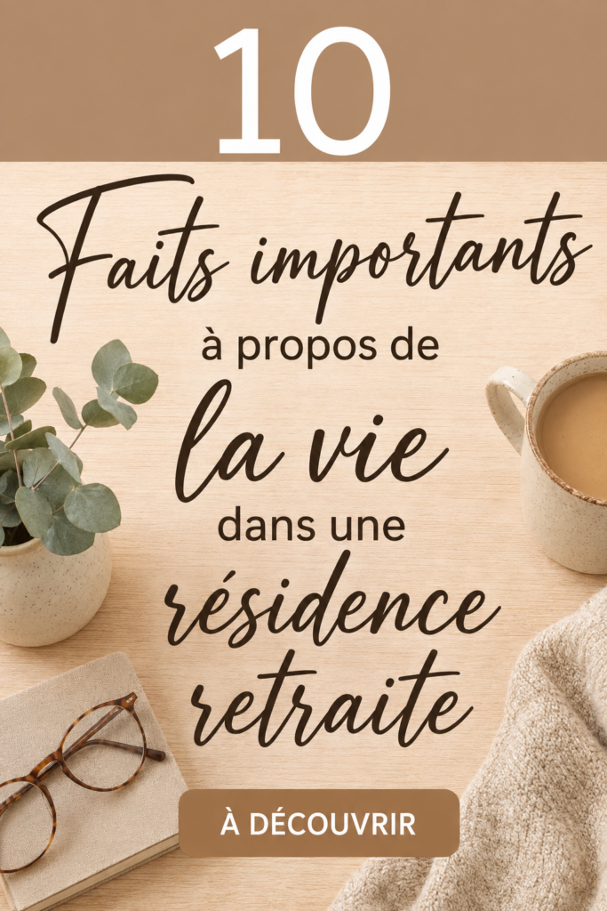 Un groupe de seniors profitant d'activités en résidence, illustrant la vie communautaire.